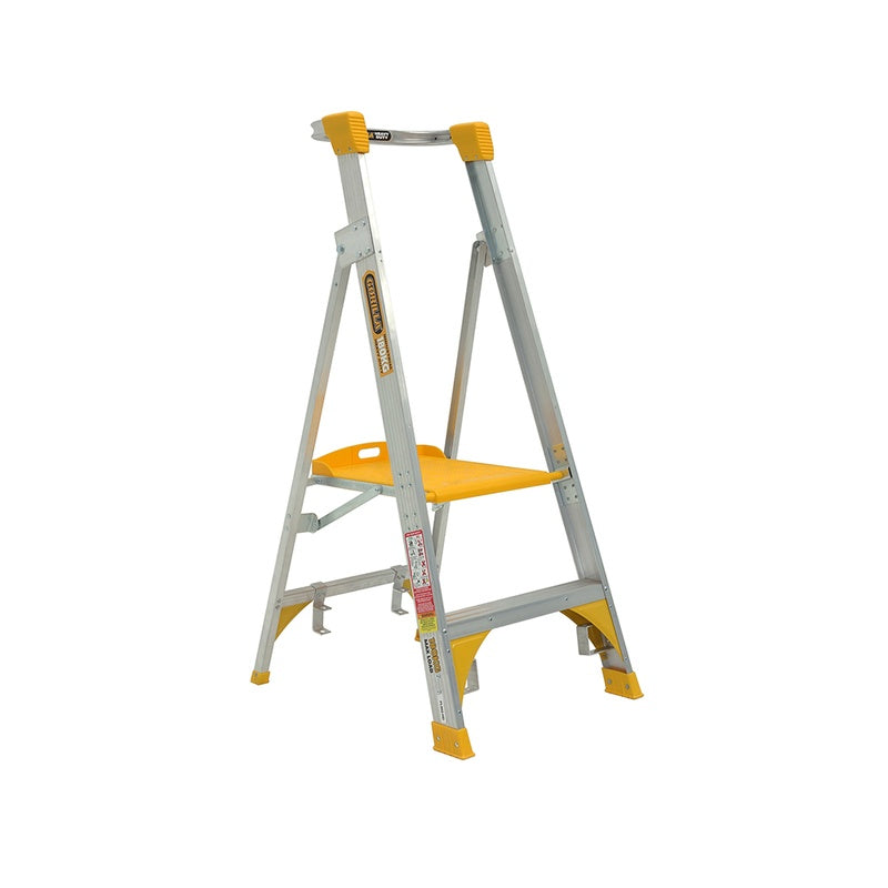 Gorilla Heavy Duty 2 Step Aluminium Platform Ladder (0.6m)