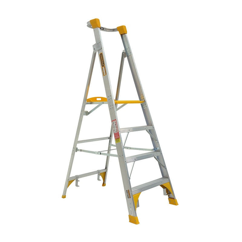 Gorilla Heavy Duty 4 Step Aluminium Platform Ladder (1.2m)