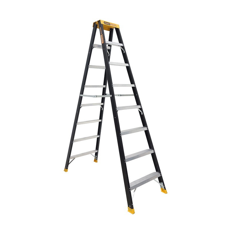 Gorilla Pro-Lite 8 Step Fibreglass Double Sided Ladder (2.35m)