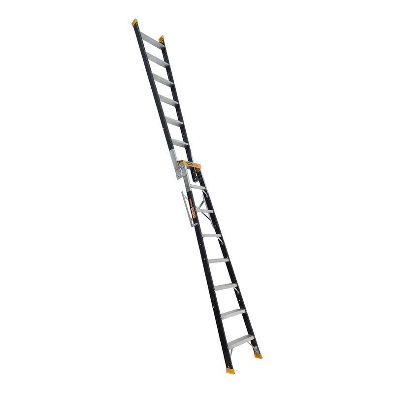 Gorilla Pro-Lite 8 Step Fibreglass Dual Purpose Ladder (2.35-4.35m)