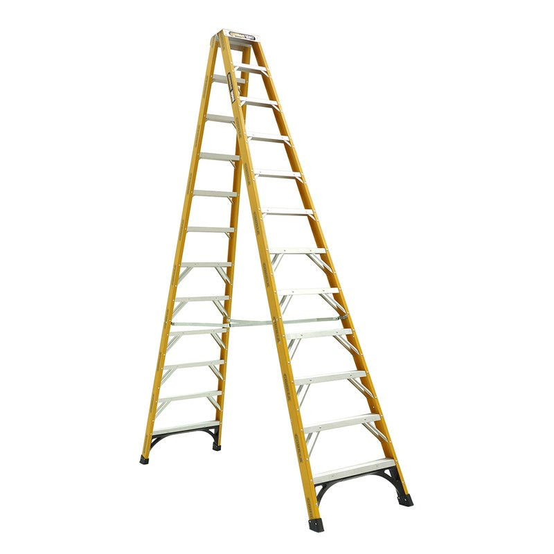 Gorilla Heavy Duty 12 Step Fibreglass Double Sided Ladder (3.6m)