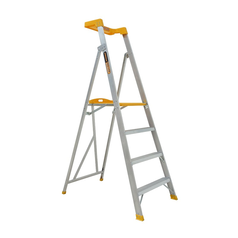 Gorilla Pro-Lite 4 Step Aluminium Platform Ladder (1.15m)