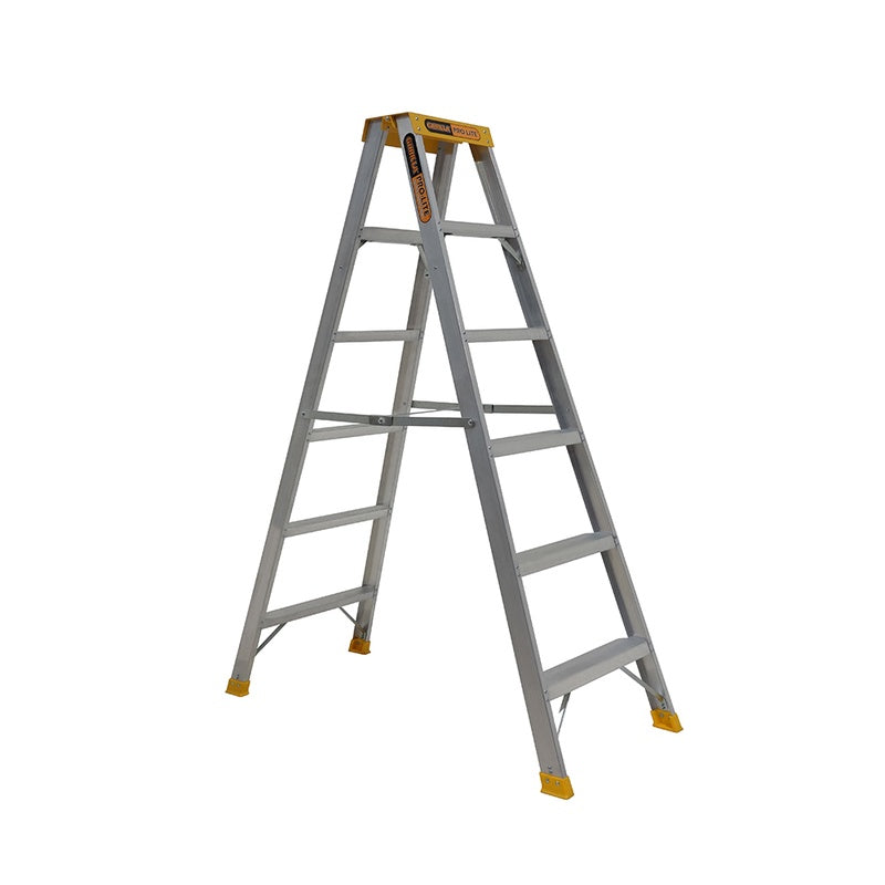 Gorilla Pro-Lite 6 Step Aluminium Double Sided Ladder (1.74m)