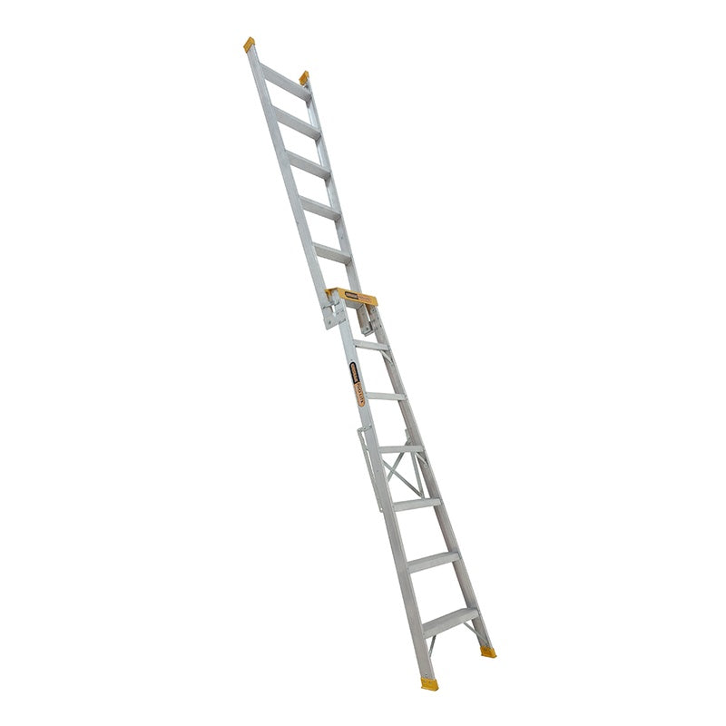 Gorilla Pro-Lite 7 Step Aluminium Dual Purpose Ladder (2.05-3.74m)
