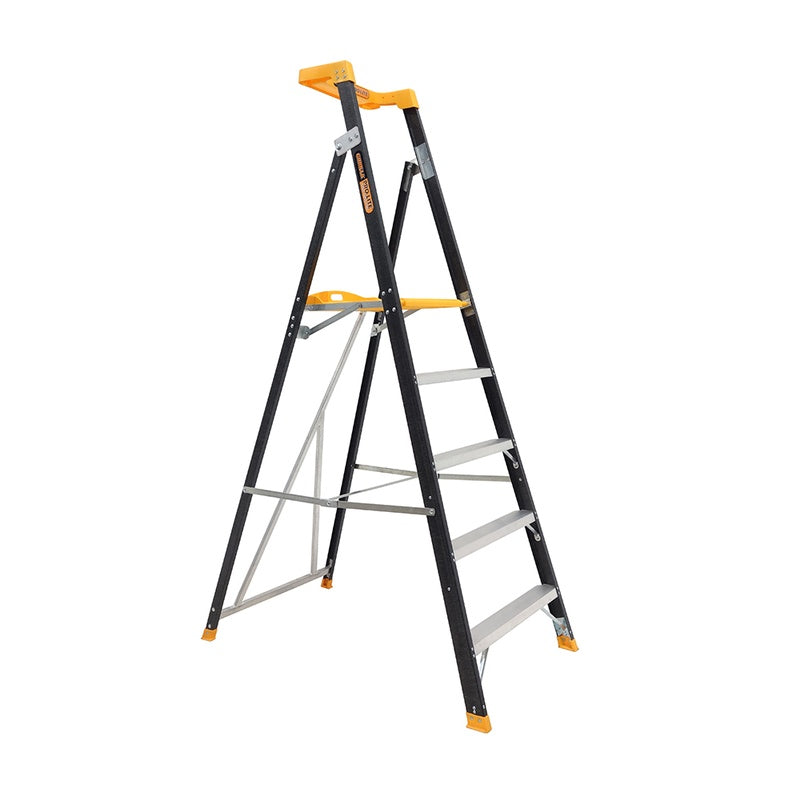 Gorilla Pro-Lite 5 Step Fibreglass Platform Ladder (1.45m)