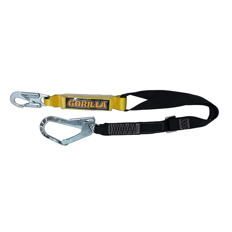 Gorilla Single Tail Lanyard with Scaffold Hook