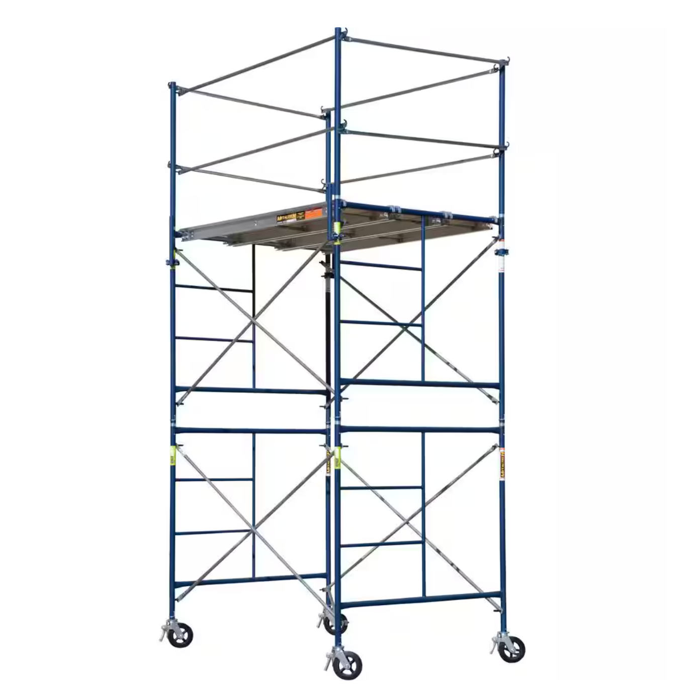 Saferstack Level Rolling Mobile Scaffold Tower Set -DEMO PRODUCT ONLY, NOT FOR SALE