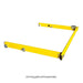 Indalex Pro Series Platform Ladder 3 Steps 0.9m Aluminium 180kg Industrial PROP6/3