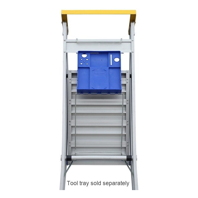 Indalex Pro Series Platform Ladder 3 Steps 0.9m Aluminium 180kg Industrial PROP6/3
