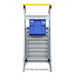 Indalex Pro Series Platform Ladder 4 Steps 1.2m Aluminium 180kg Industrial PROP7/4
