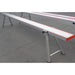 Total Aluminium one plank fixed leg set 1PFL fitted to a single plank, plank not included