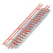 Total Aluminium 18 step adjustable aluminium stair with handrails AS-18STEPN