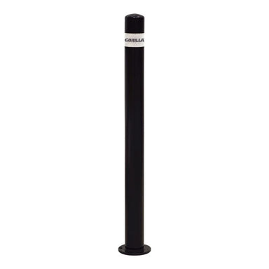 Gorilla Fixed Surface Mounted Bollard 910mm Black BOL-FX-090BK