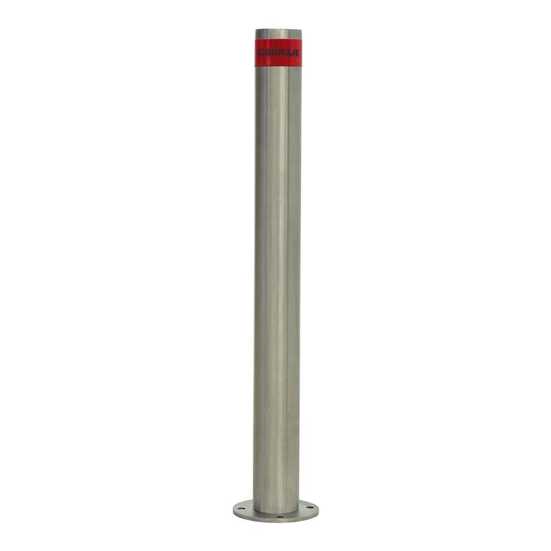 Gorilla Fixed Surface Mounted Bollard 900mm Stainless Steel BOL-FX-090SS