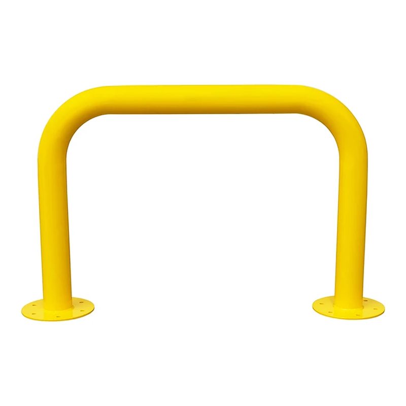 Gorilla U-Bar Bollard 700 x 1000mm Surface Mounted Yellow BOLU-SM-070.100