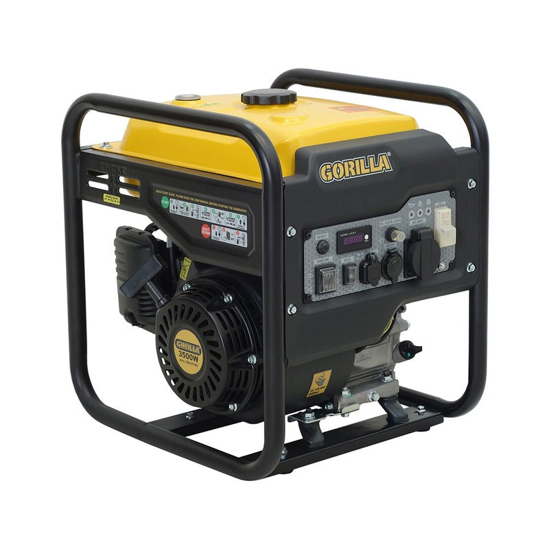 Gorilla 3500W Open Frame Petrol Inverter Generator