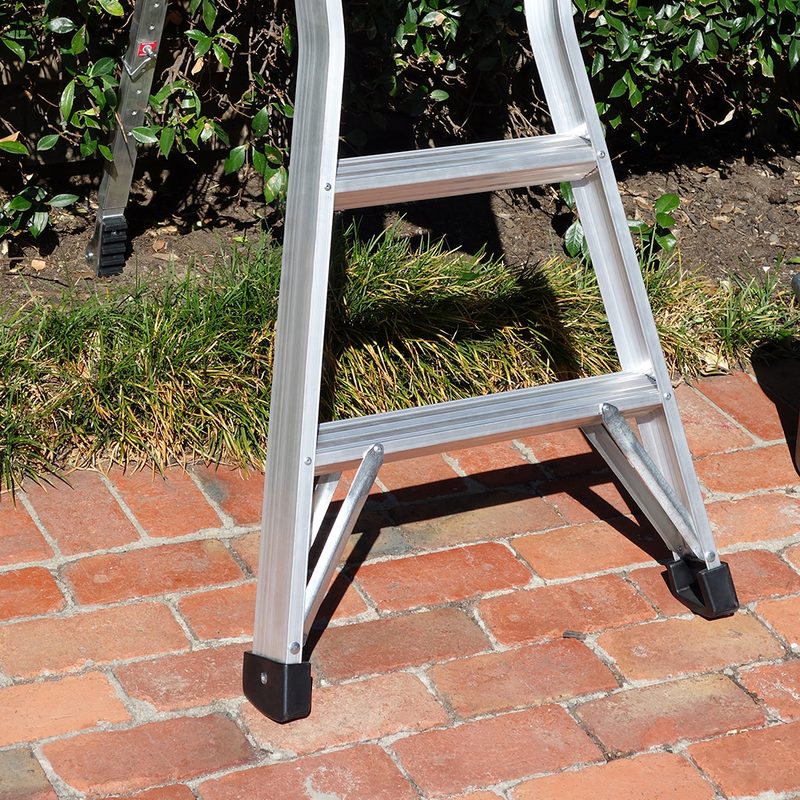 Gorilla Single Sided Garden Ladder 1.8m Tripod Aluminium 150kg Industrial GL006-I