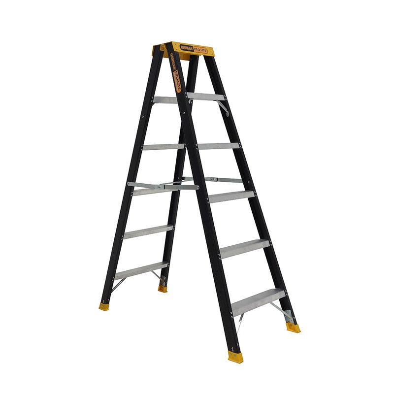 Gorilla Pro-Lite 6 Step Fibreglass Double Sided Ladder (1.74m)