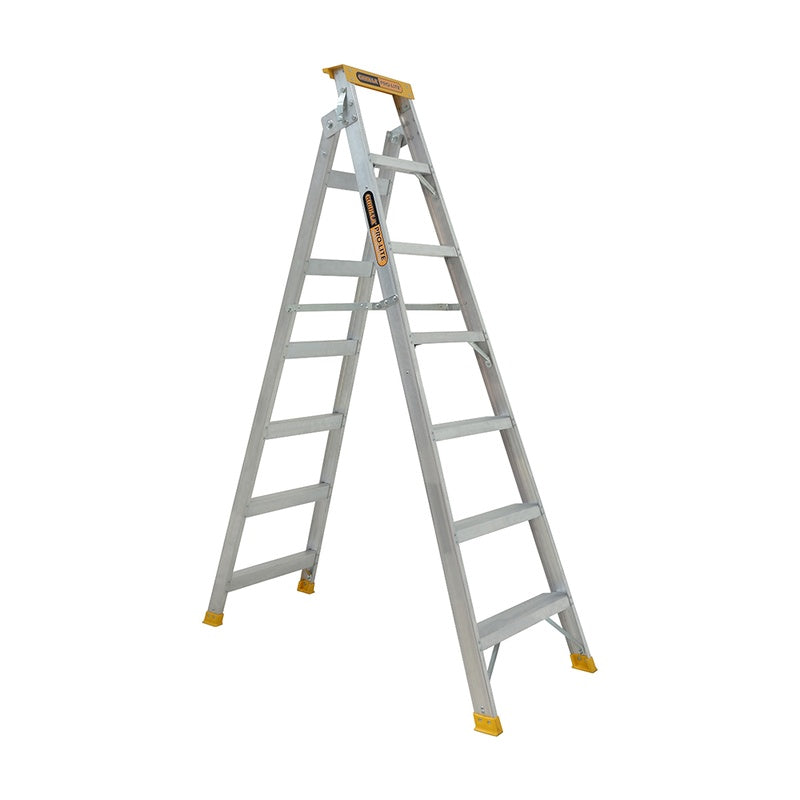Gorilla Pro-Lite 7 Step Aluminium Dual Purpose Ladder (2.05-3.74m)