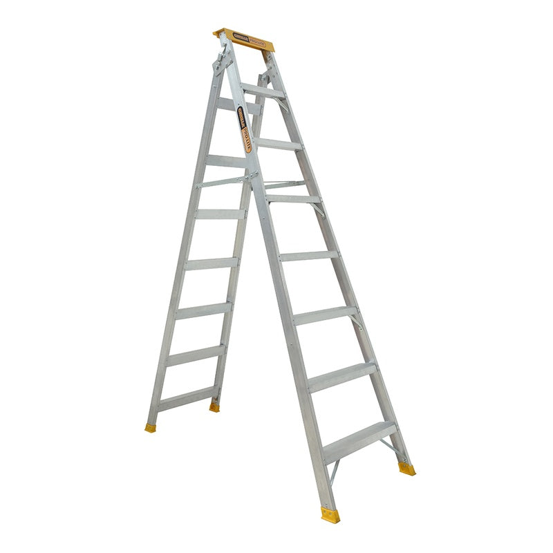 Gorilla Pro-Lite 8 Step Aluminium Dual Purpose Ladder (2.35-4.34m)