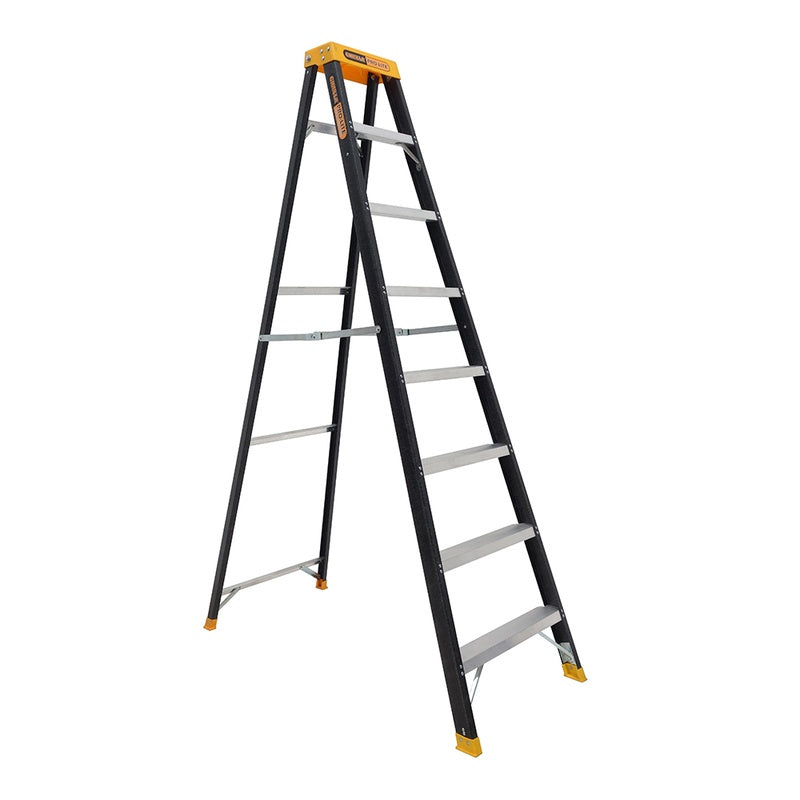 Gorilla Pro-Lite 6 Step Fibreglass Single Sided Ladder (1.75m)