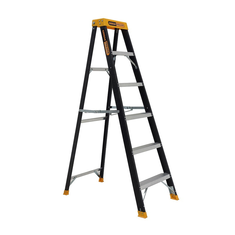 Gorilla Pro-Lite 8 Step Fibreglass Single Sided Ladder (2.35m)