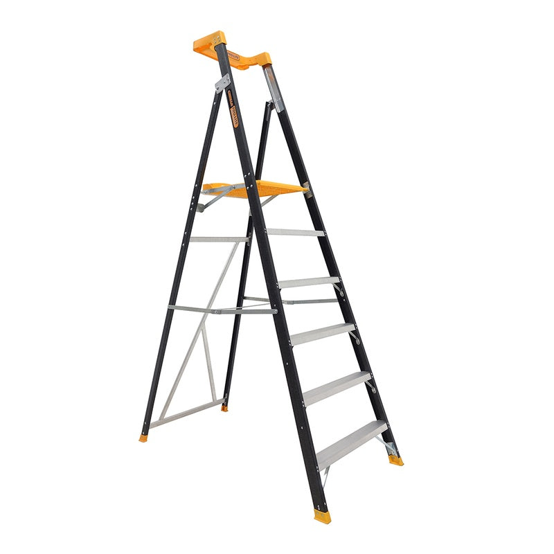 Gorilla Pro-Lite 6 Step Fibreglass Platform Ladder (1.74m)