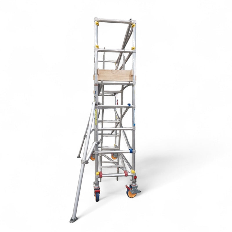 Instant Access 400 Series Single Width Aluminium Mobile Scaffold Tower, Australian Made (0.7m width x 1.8m length)