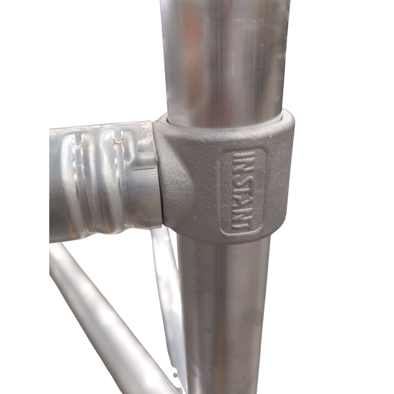 Instant Access 400 Series Double Width Aluminium Mobile Scaffold Tower, Australian Made (1.2m width x 1.8m length)