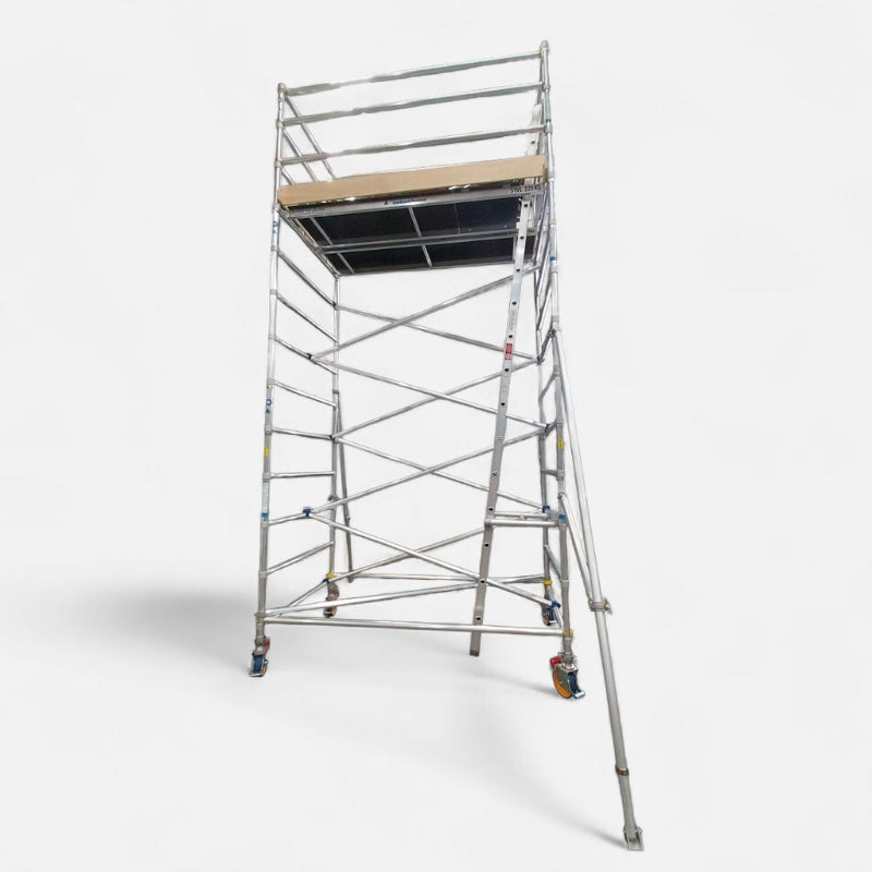 Instant Access 400 Series Double Width Aluminium Mobile Scaffold Tower, Australian Made (1.2m width x 1.8m length)