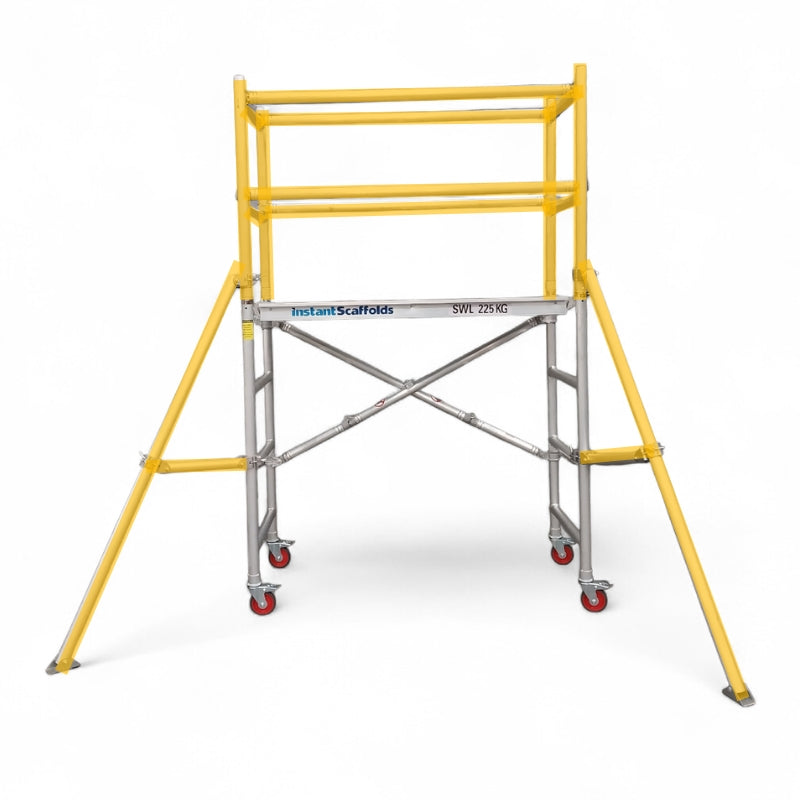 Instant Access Tradie Aluminium Foldable Scaffolding - Handrail Pack Only