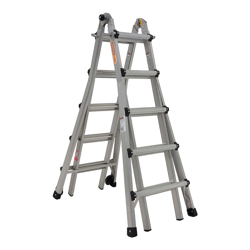 Gorilla Mighty 19 Multi-Purpose Ladder Aluminium 120kg Industrial MM19-I