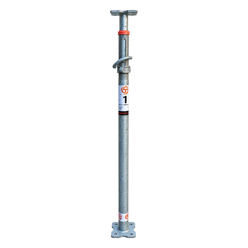 Total Aluminium galvanised adjustable formwork prop No. 1 P1, 1.60m to 2.80m