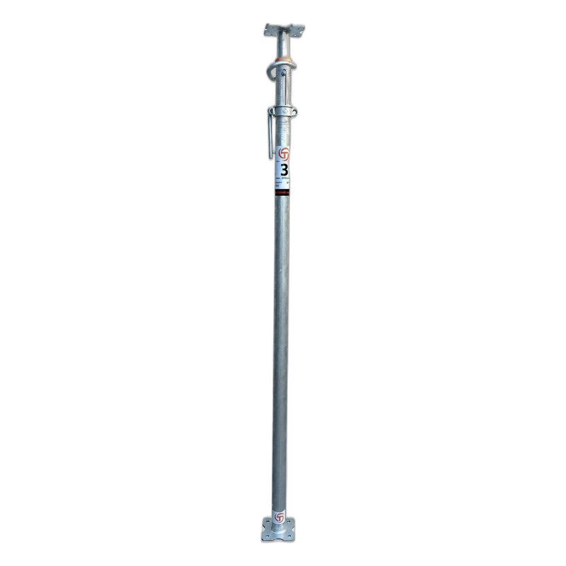 Total Aluminium galvanised adjustable formwork prop No. 3 P3, 2.59m to 3.95m