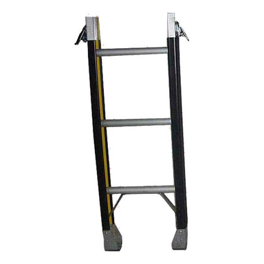 Indalex PFSL3B 1.1M  Industrial Fibreglass 150KG Pro Series Sectional Ladder (Bottom), section bottom, on white background