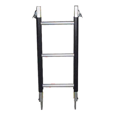 Indalex PFSL3M 0.9M  Industrial Fibreglass 150KG Pro Series Sectional Ladder (Middle), section middle, on white background