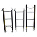 Indalex PFSL3T 1.1M  Industrial Fibreglass 150KG Pro Series Sectional Ladder (Top), unassembled 3 parts, on white background