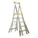 Gorilla Heavy Duty Height Adjustable Platform Ladder with Quad Leveller 5-8 Step PL0508HD-LVL