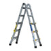 Indalex PROMT11 1.0M-3.0M  Industrial Aluminium 150KG Pro Series Telescopic Ladder, view 5, on white background