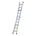 Indalex PROMT11 1.0M-3.0M  Industrial Aluminium 150KG Pro Series Telescopic Ladder, view 7, on white background