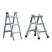 Indalex PROMT11 1.0M-3.0M  Industrial Aluminium 150KG Pro Series Telescopic Ladder, view 8, on white background