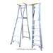 Indalex Pro Series Platform Ladder 8 Steps 2.4m Aluminium 180kg Industrial PROP11/8