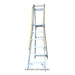Indalex Pro Series Platform Ladder 8 Steps 2.4m Aluminium 180kg Industrial PROP11/8