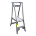 Indalex Pro Series Platform Ladder 2 Steps 0.6m Aluminium 180kg Industrial PROP5/2