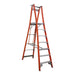Indalex Pro Series Fibreglass Platform Ladder 7 Steps 2.1m 180kg Industrial PROPF10/7