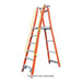 Indalex Pro Series Fibreglass Platform Ladder 8 Steps 2.4m 180kg Industrial PROPF11/8
