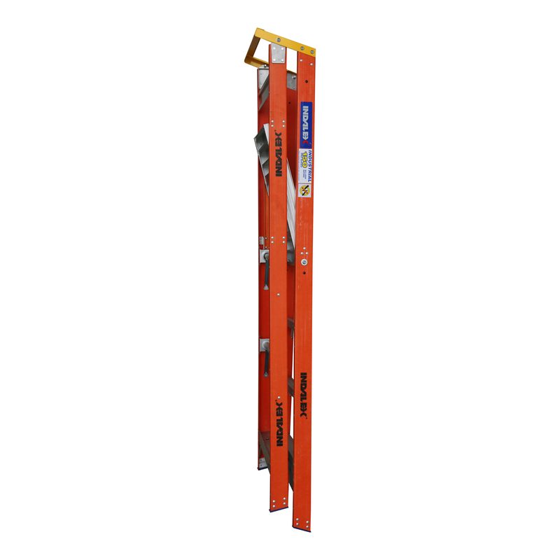 Indalex Pro Series Fibreglass Platform Ladder 4 Steps 1.2m 180kg Industrial PROPF7/4