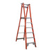 Indalex Pro Series Fibreglass Platform Ladder 6 Steps 1.8m 180kg Industrial PROPF9/6
