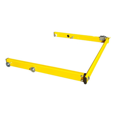 Indalex PROPG Pro Series Platform Safety Gate isolated on white background