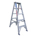 Indalex PROS5D 1.5M  Industrial Aluminium 180KG Pro Series Double Sided Step Ladder, view 1, on white background